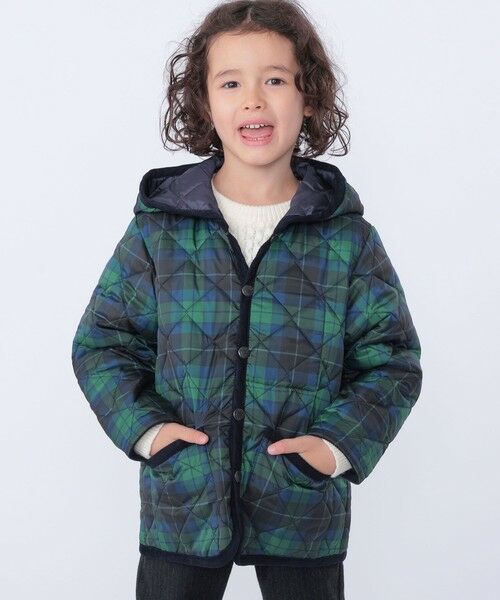 SHIPS / シップス ピーコート | 【SHIPS KIDS別注】LAVENHAM:120〜140cm/ 50th ANNIV キルティング ジャケット | 詳細12