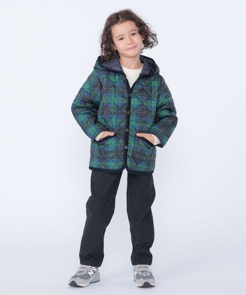 SHIPS / シップス ピーコート | 【SHIPS KIDS別注】LAVENHAM:120〜140cm/ 50th ANNIV キルティング ジャケット | 詳細18