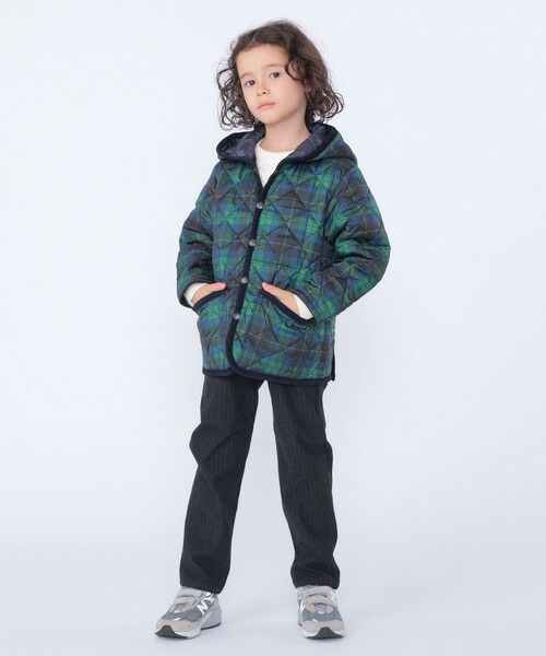 SHIPS / シップス ピーコート | 【SHIPS KIDS別注】LAVENHAM:120〜140cm/ 50th ANNIV キルティング ジャケット | 詳細19