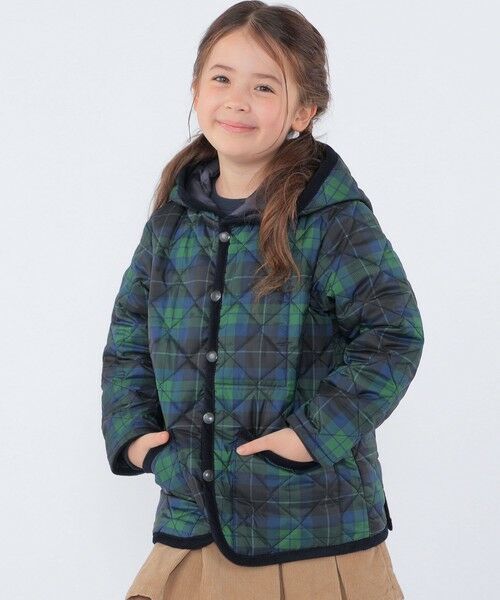 SHIPS / シップス ピーコート | 【SHIPS KIDS別注】LAVENHAM:120〜140cm/ 50th ANNIV キルティング ジャケット | 詳細2