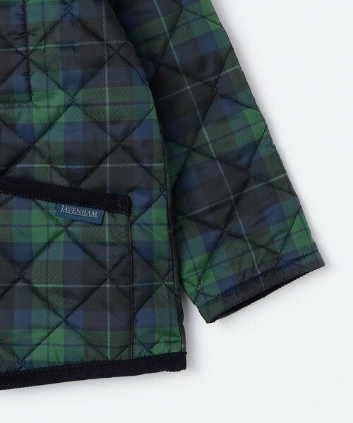 SHIPS / シップス ピーコート | 【SHIPS KIDS別注】LAVENHAM:120〜140cm/ 50th ANNIV キルティング ジャケット | 詳細24