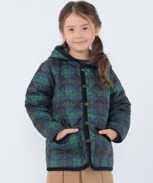 SHIPS / シップス ピーコート | 【SHIPS KIDS別注】LAVENHAM:120〜140cm/ 50th ANNIV キルティング ジャケット | 詳細3