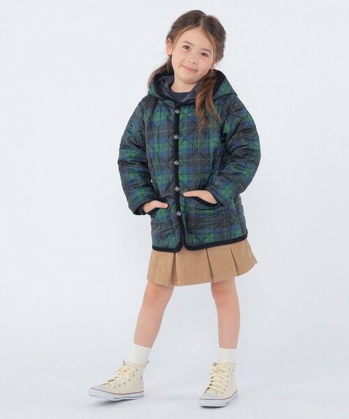 SHIPS / シップス ピーコート | 【SHIPS KIDS別注】LAVENHAM:120〜140cm/ 50th ANNIV キルティング ジャケット | 詳細9