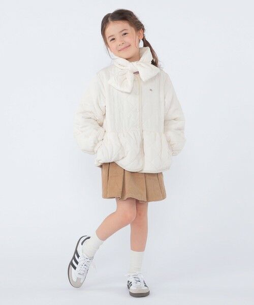 SHIPS / シップス その他アウター | SHIPS KIDS:100〜130cm /〈洗濯機可能〉 キルト ペプラム ジャケット | 詳細6
