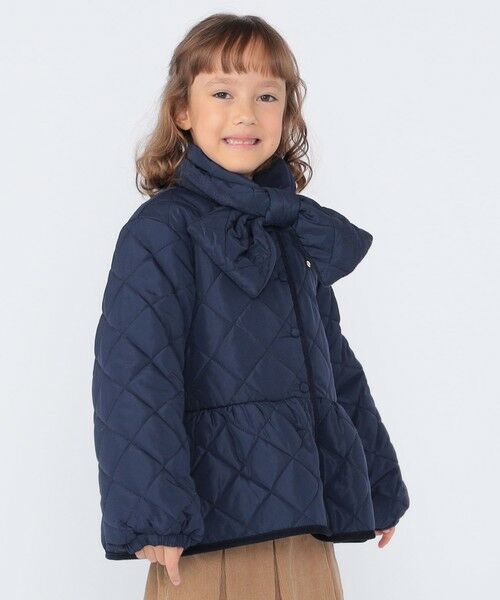 SHIPS / シップス その他アウター | SHIPS KIDS:100〜130cm /〈洗濯機可能〉 キルト ペプラム ジャケット | 詳細15