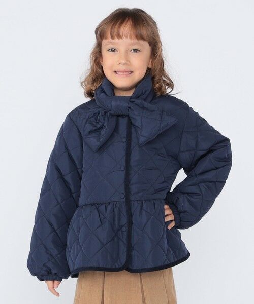 SHIPS / シップス その他アウター | SHIPS KIDS:100〜130cm /〈洗濯機可能〉 キルト ペプラム ジャケット | 詳細16