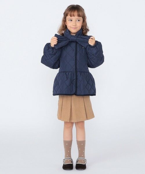 SHIPS / シップス その他アウター | SHIPS KIDS:100〜130cm /〈洗濯機可能〉 キルト ペプラム ジャケット | 詳細17