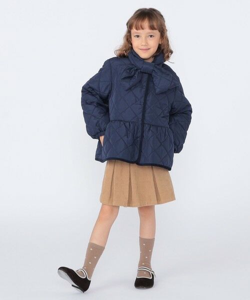 SHIPS / シップス その他アウター | SHIPS KIDS:100〜130cm /〈洗濯機可能〉 キルト ペプラム ジャケット | 詳細18