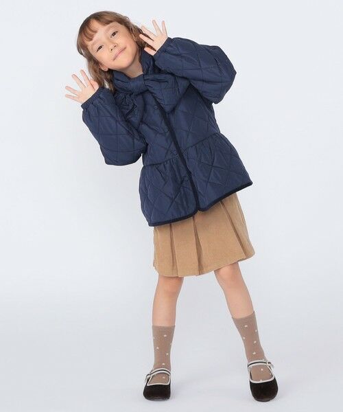 SHIPS / シップス その他アウター | SHIPS KIDS:100〜130cm /〈洗濯機可能〉 キルト ペプラム ジャケット | 詳細21