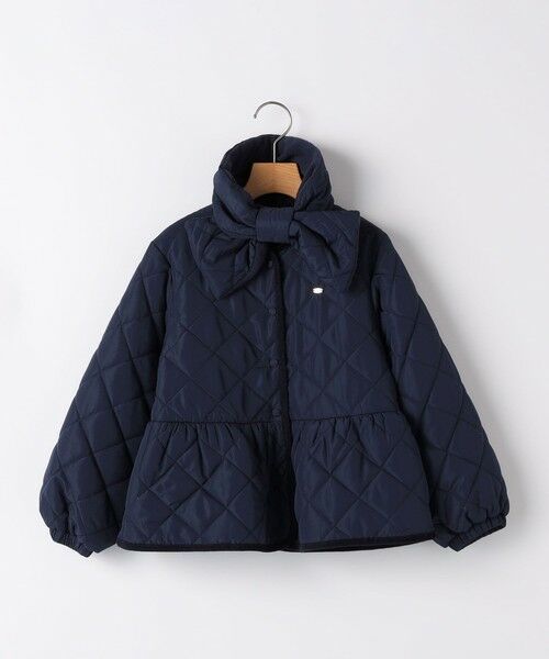 SHIPS / シップス その他アウター | SHIPS KIDS:100〜130cm /〈洗濯機可能〉 キルト ペプラム ジャケット | 詳細22