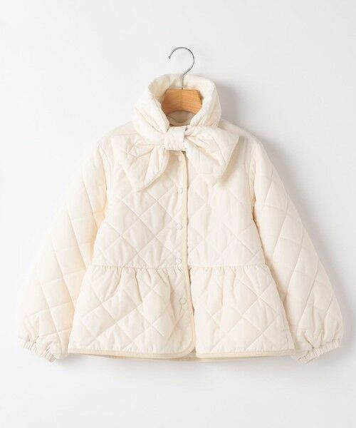 SHIPS / シップス その他アウター | SHIPS KIDS:140〜150cm /〈洗濯機可能〉 キルト ペプラム ジャケット | 詳細8