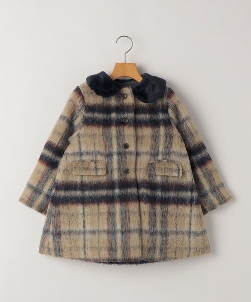 SHIPS / シップス ダッフルコート | SHIPS KIDS:100〜130cm/シャギー チェック コート | 詳細11