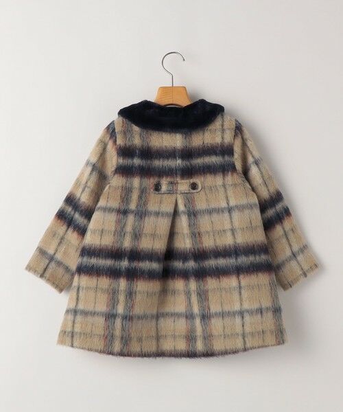 SHIPS / シップス ダッフルコート | SHIPS KIDS:100〜130cm/シャギー チェック コート | 詳細12