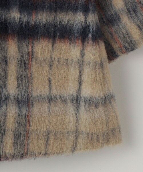 SHIPS / シップス ダッフルコート | SHIPS KIDS:100〜130cm/シャギー チェック コート | 詳細17