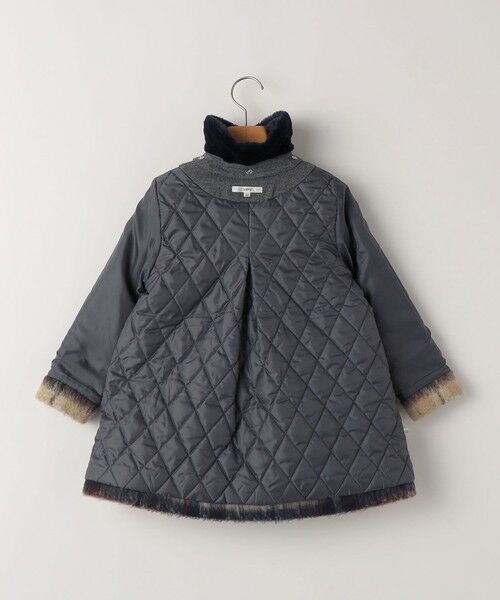 SHIPS / シップス ダッフルコート | SHIPS KIDS:100〜130cm/シャギー チェック コート | 詳細19