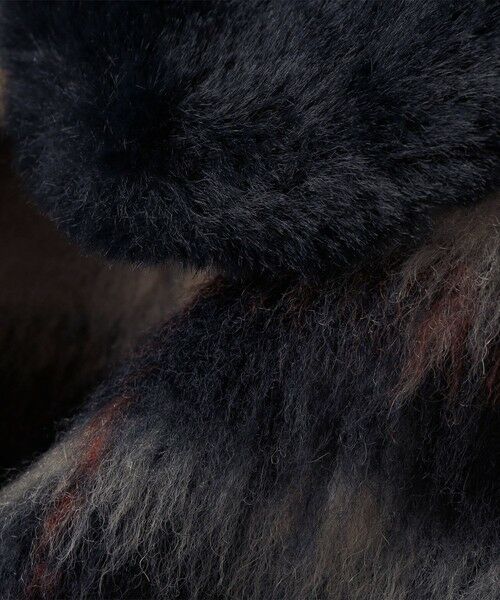 SHIPS / シップス ダッフルコート | SHIPS KIDS:100〜130cm/シャギー チェック コート | 詳細21