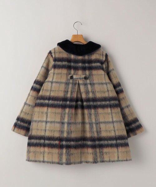 SHIPS / シップス ダッフルコート | SHIPS KIDS:140〜150cm/シャギー チェック コート | 詳細1