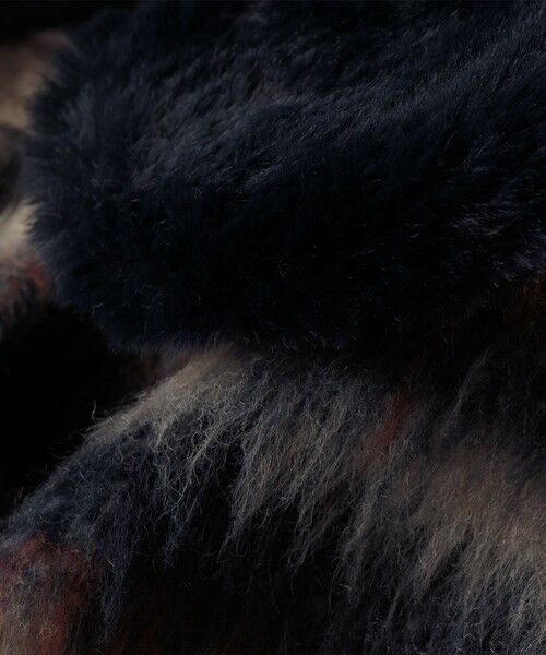 SHIPS / シップス ダッフルコート | SHIPS KIDS:140〜150cm/シャギー チェック コート | 詳細10