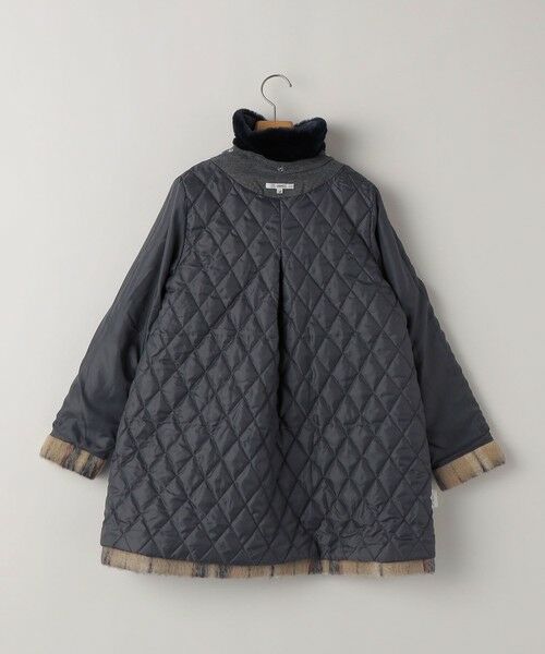 SHIPS / シップス ダッフルコート | SHIPS KIDS:140〜150cm/シャギー チェック コート | 詳細8
