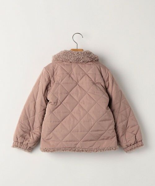 SHIPS / シップス ブルゾン | SHIPS KIDS:100〜130cm / プードルファー×タフタ リバーシブル ジャケット | 詳細23