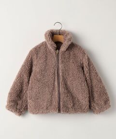 SHIPS / シップス ブルゾン | SHIPS KIDS:140〜150cm / プードルファー×タフタ リバーシブル ジャケット