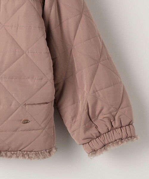 SHIPS / シップス ブルゾン | SHIPS KIDS:140〜150cm / プードルファー×タフタ リバーシブル ジャケット | 詳細6