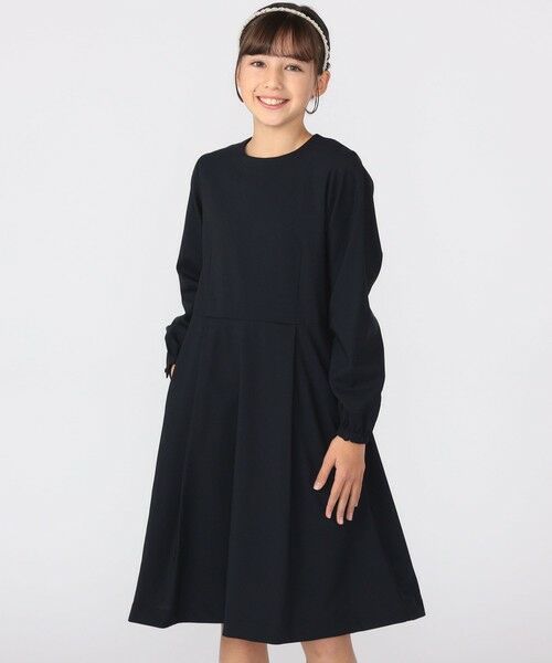 SHIPS / シップス ロング・マキシ丈ワンピース | SHIPS KIDS:150〜160cm / ストレッチ フレア ワンピース | 詳細11