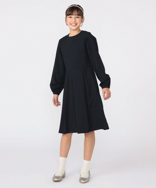 SHIPS / シップス ロング・マキシ丈ワンピース | SHIPS KIDS:150〜160cm / ストレッチ フレア ワンピース | 詳細12