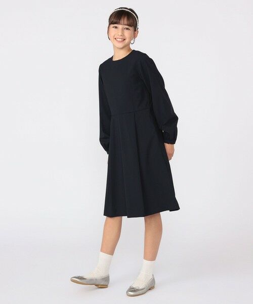 SHIPS / シップス ロング・マキシ丈ワンピース | SHIPS KIDS:150〜160cm / ストレッチ フレア ワンピース | 詳細14