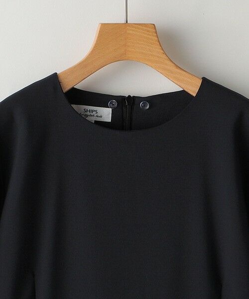 SHIPS / シップス ロング・マキシ丈ワンピース | SHIPS KIDS:150〜160cm / ストレッチ フレア ワンピース | 詳細20