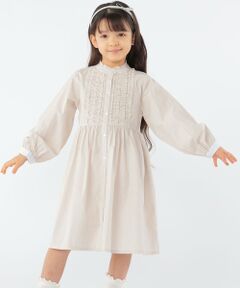 SHIPS / シップス ロング・マキシ丈ワンピース | SHIPS KIDS:100〜130cm / フリル シャツ ワンピース