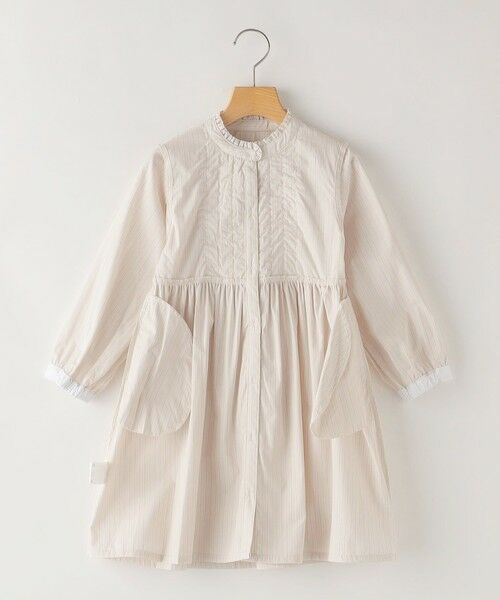 SHIPS / シップス ロング・マキシ丈ワンピース | SHIPS KIDS:100〜130cm / フリル シャツ ワンピース | 詳細19