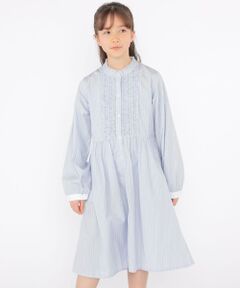 SHIPS / シップス ロング・マキシ丈ワンピース | SHIPS KIDS:140〜150cm / フリル シャツ ワンピース