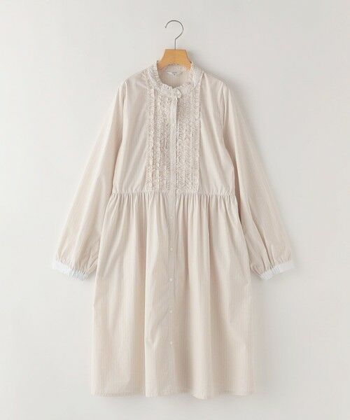 SHIPS / シップス ロング・マキシ丈ワンピース | SHIPS KIDS:140〜150cm / フリル シャツ ワンピース | 詳細10