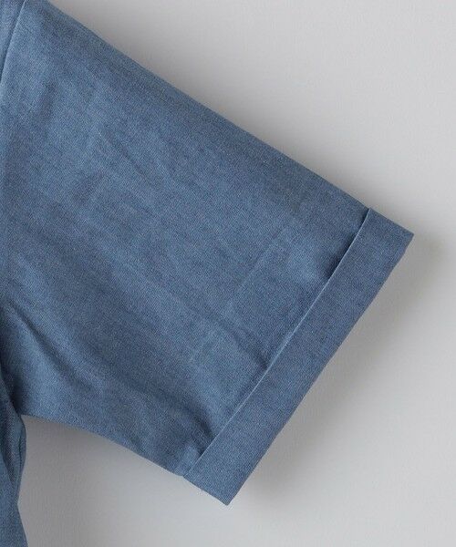 SHIPS / シップス ロング・マキシ丈ワンピース | SHIPS KIDS:140〜150cm / ダンガリー 半袖 ワンピース | 詳細23