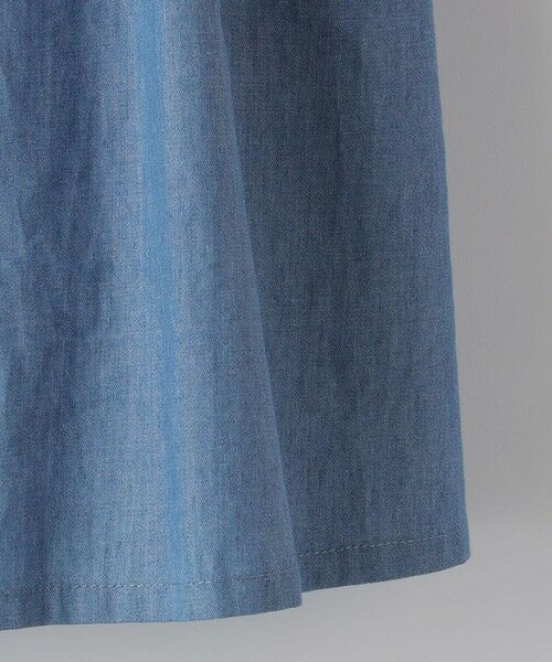 SHIPS / シップス ロング・マキシ丈ワンピース | SHIPS KIDS:140〜150cm / ダンガリー 半袖 ワンピース | 詳細24