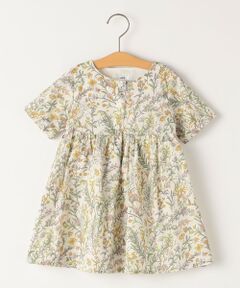 SHIPS / シップス ロング・マキシ丈ワンピース | SHIPS KIDS:80〜90cm / リバティ 半袖 ワンピース