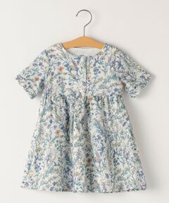 SHIPS / シップス ロング・マキシ丈ワンピース | SHIPS KIDS:80〜90cm / リバティ 半袖 ワンピース