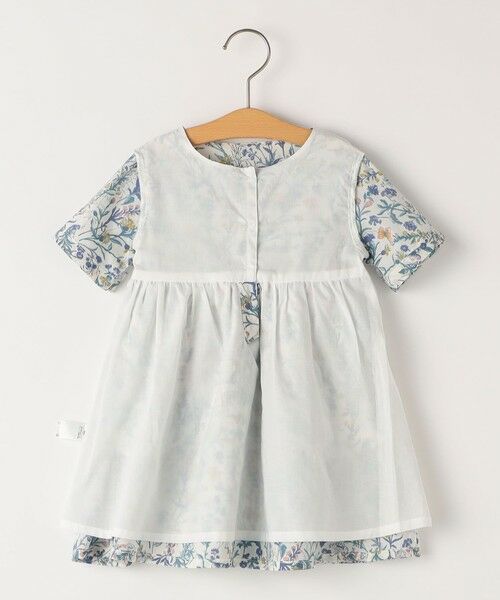 SHIPS / シップス ロング・マキシ丈ワンピース | SHIPS KIDS:80〜90cm / リバティ 半袖 ワンピース | 詳細7