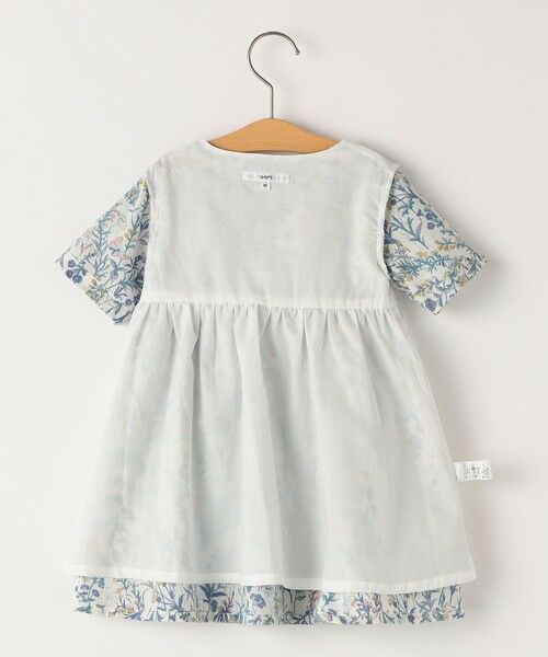 SHIPS / シップス ロング・マキシ丈ワンピース | SHIPS KIDS:80〜90cm / リバティ 半袖 ワンピース | 詳細8