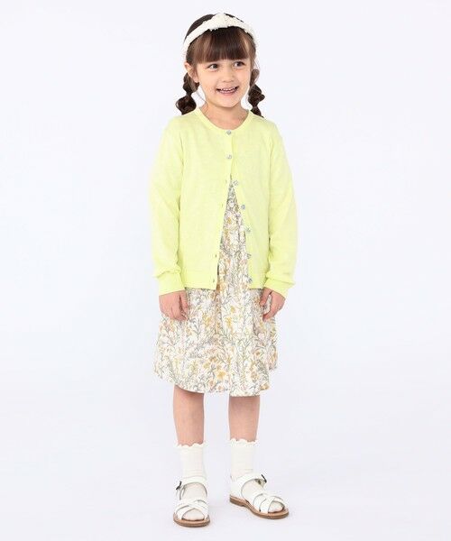 SHIPS / シップス ロング・マキシ丈ワンピース | SHIPS KIDS:100〜130cm / リバティ 半袖 ワンピース | 詳細11