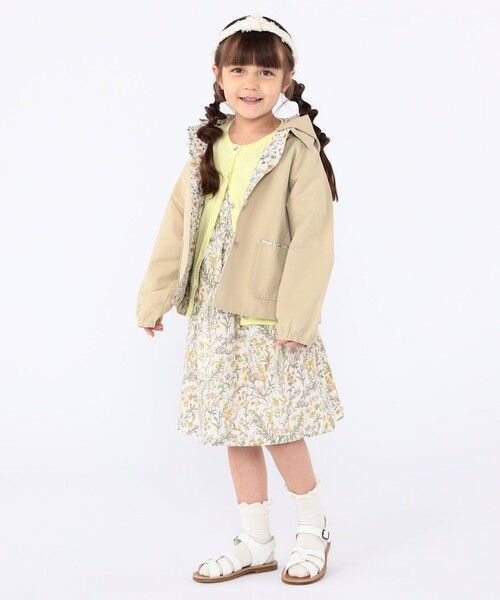 SHIPS / シップス ロング・マキシ丈ワンピース | SHIPS KIDS:100〜130cm / リバティ 半袖 ワンピース | 詳細13