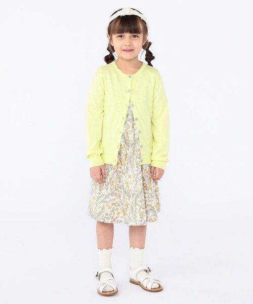 SHIPS / シップス ロング・マキシ丈ワンピース | SHIPS KIDS:100〜130cm / リバティ 半袖 ワンピース | 詳細9