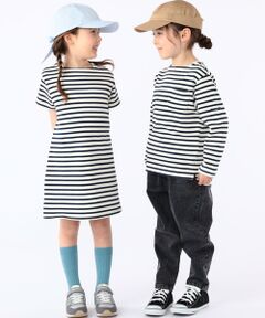 SHIPS / シップス ロング・マキシ丈ワンピース | SHIPS KIDS:100〜130cm / ボーダー ワンピース