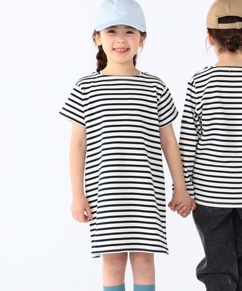 SHIPS / シップス ロング・マキシ丈ワンピース | SHIPS KIDS:100〜130cm / ボーダー ワンピース | 詳細1