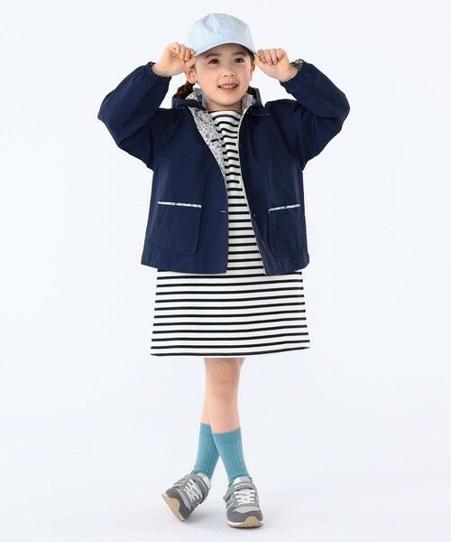 SHIPS / シップス ロング・マキシ丈ワンピース | SHIPS KIDS:100〜130cm / ボーダー ワンピース | 詳細10