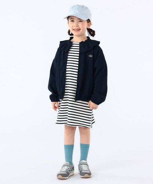 SHIPS / シップス ロング・マキシ丈ワンピース | SHIPS KIDS:100〜130cm / ボーダー ワンピース | 詳細7