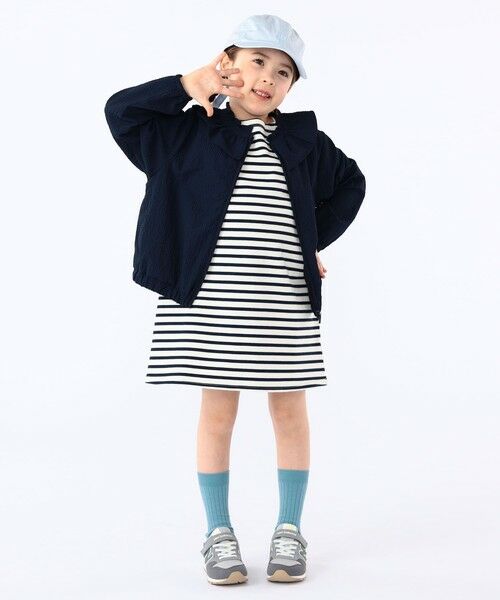 SHIPS / シップス ロング・マキシ丈ワンピース | SHIPS KIDS:100〜130cm / ボーダー ワンピース | 詳細8