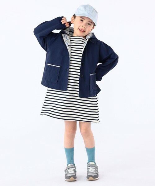SHIPS / シップス ロング・マキシ丈ワンピース | SHIPS KIDS:100〜130cm / ボーダー ワンピース | 詳細9