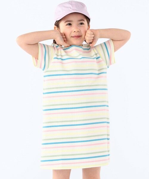 SHIPS / シップス ロング・マキシ丈ワンピース | SHIPS KIDS:100〜130cm / ボーダー ワンピース | 詳細13
